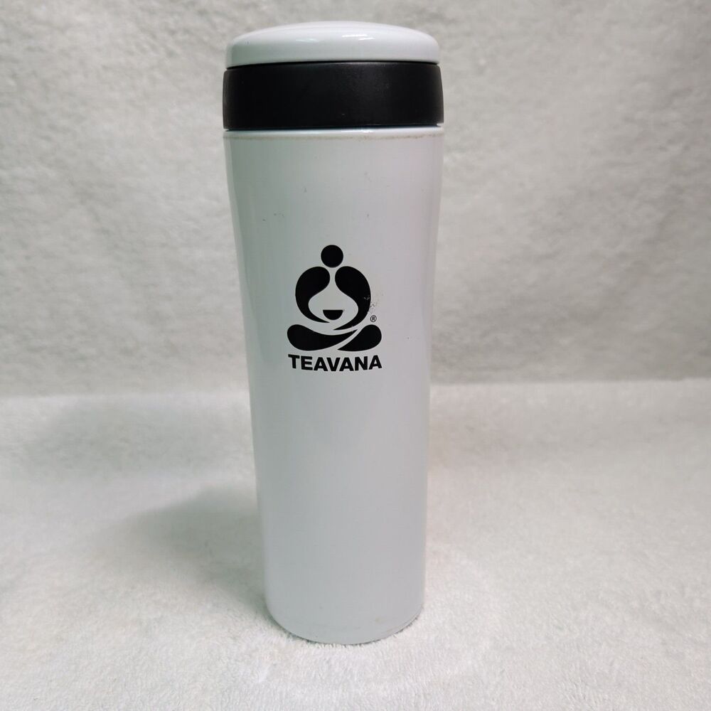 Teavana White 16oz tumbler.